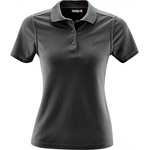 Maier Sports Дамска поло тениска Maier Sports Women's Ulrike Polo shirt - Black - размер 38 (EU) (116-5504-0113)