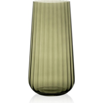 RONA Ваза от оптично стъкло Fade emerald h 25см (5332/ZP_45313/Z)