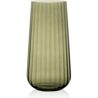 RONA Ваза от оптично стъкло Fade emerald h 25см (5332/ZP_45313/Z)