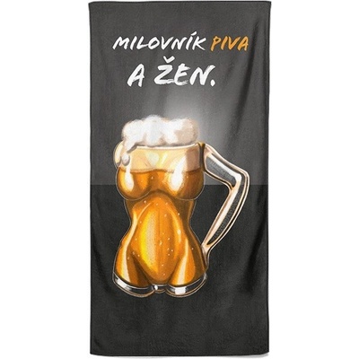 Impar osuška 140 x 70 cm milovník piva a žen