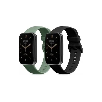 kwmobile 2x Гривна за Xiaomi Mi Band 7 Pro - черен - 48596