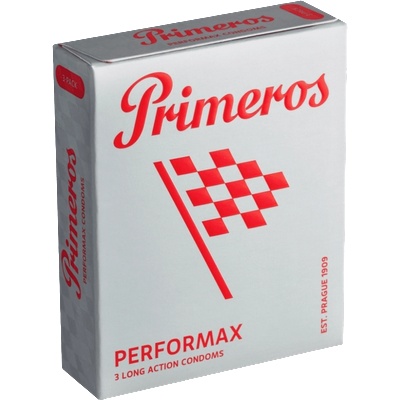 Primeros Performax - Презервативы, улучшающие эрекцию (3 шт. )