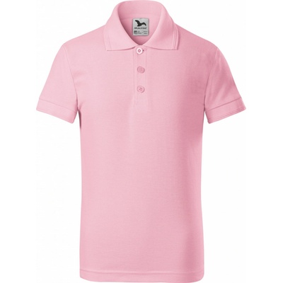 Polokošile dětská Malfini Pique Polo X22 růžová
