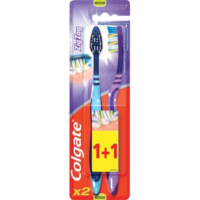 Colgate Zig Zag Flex medium 2 ks