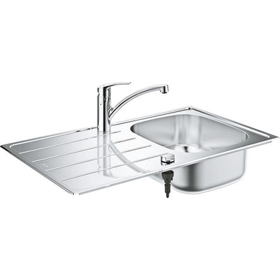 GROHE Eurosmart, комплект-кухненски умивалник и смесител (31565SD1)