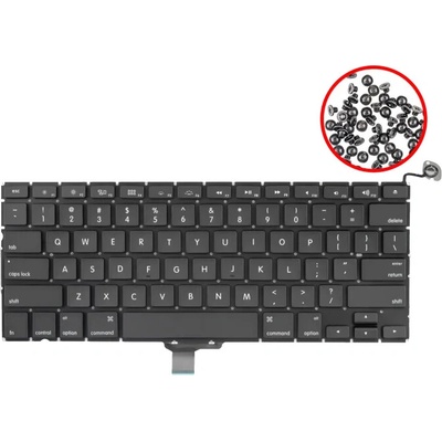 Klávesnice s podsvietením a skrutkami (US English) MacBook Pro 13" (A1278 / 2009–2012) MAC1549