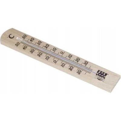 teplomer izbový 18cm drevený 347281