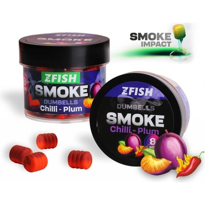 Zfish Smoke Dumbells 8 mm 20 g Chilli Plum – Zbozi.Blesk.cz