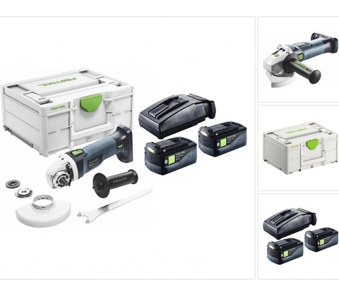 Festool AGC 18-125 5.0 EBI-Plus