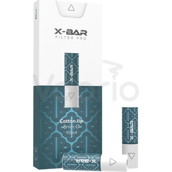 J Well X Bar Filter Pro balení filtrových náustků 10 ml Modrá