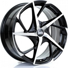 BOLA B18 9,5x19 5x118 ET25-45 black polished