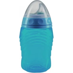 Baby-Nova Тренировъчна чашка със стоп клапа Baby Nova - 300 ml, светлосиня (34121)