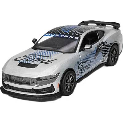 Kinsmart Метална количка Kinsmart Livery Edition - 2024 Ford Mustang Dark Horse, 1: 38, сива (53140)