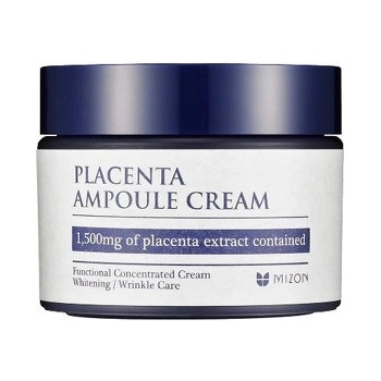 Mizon Placenta Ampoule Cream krém pre regeneráciu a obnovu pleti 1,500 mg Of Placenta Extract Contained 50 ml