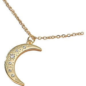 HARAHU Колие Zircon Moon - Златен KP23368