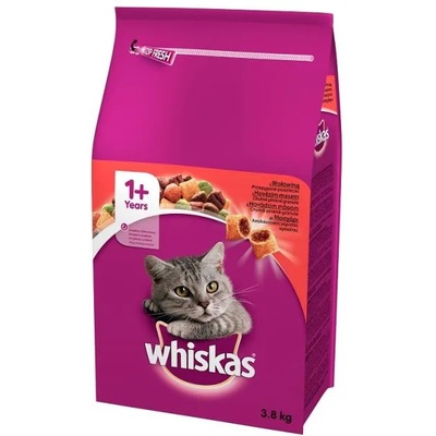 Whiskas Adult beef & vegetables dry food 3,8 kg