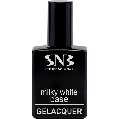 SNB Гел лак snb млечнобяла основа, 15 мл, glb15 (glb15)