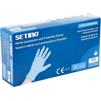 Setino РЪКАВИЦИ 100 БРОЯ РАЗМЕР s setino stenso (6948794411333)