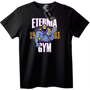 NOONEBRAND Тениска Eternia Gym 1983 Skeletor - 7XL, Black
