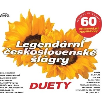 VARIOUS - LEGENDARNI CESKOSLOVENSKE SLAGRY - DUETY CD