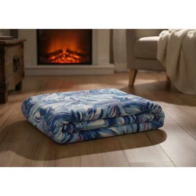 BBK deka z mikrovlákna Basic palmové listy 130x170