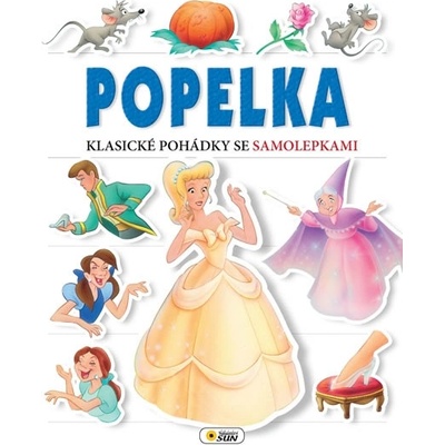 Popelka Klasické pohádky se samolepkami