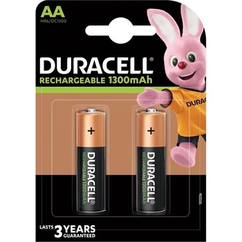 Image 1 of Duracell Акумулаторна батерия Duracell, NiMH, AA, 1300 mAh, 2 броя