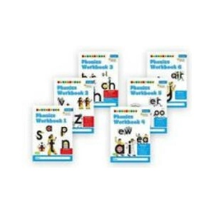 Phonics Workbooks (1-6) [2nd Edition] | Lisa Holt (ISBN: 9781782485803)