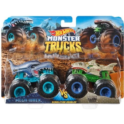Mattel Hot Wheels Monster trucks разрушително дуо asst