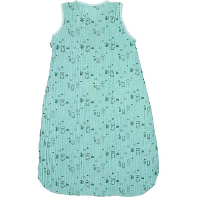 Sterntaler Муселин детски спален чувал Sterntaler, Бен в тюркоаз, 1.00 TOG (9352002)