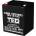 Ted electric Оловна батерия TED ELECTRIC AGM, 12V, 5Ah, 90/ 70/ 10 1mm, Терминал 2 (TED-12V-5AH)