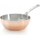 De BUYER Hlboká medená panvica na indukciu 24 cm
