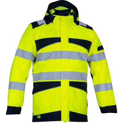Cofra reflexná zimná parka KIRKHOLM reflexná žltá