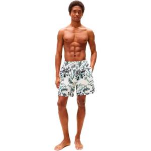Tommy Hilfiger Бански гащета Tommy hilfiger UM0UM03571 swimming shorts - White (Vintage Floral Multi Ivory Silk)