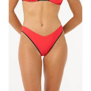Rip Curl V 80 High Skimpy Leg долнище на бански костюм червено