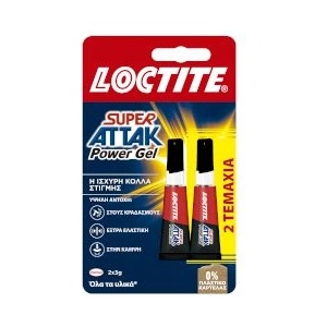 LOCTITE Моментно лепило Super Attak 3g 2 броя