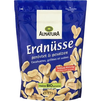 Alnatura BIO Arašídy pražené loupané a solené 175 g