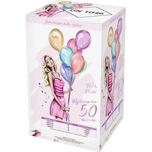 Unique HELIUM na 50 balónků o průměru 9"23cm