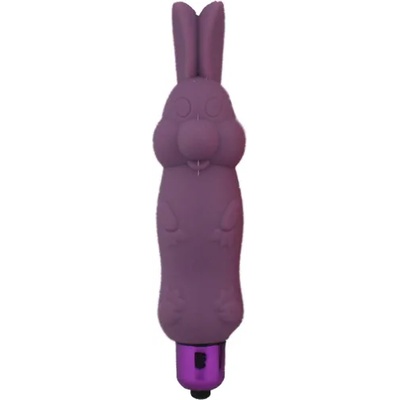 X Fun Вибро клиторен стимулатор с формата на зайче "fun bunny purple" 12 см