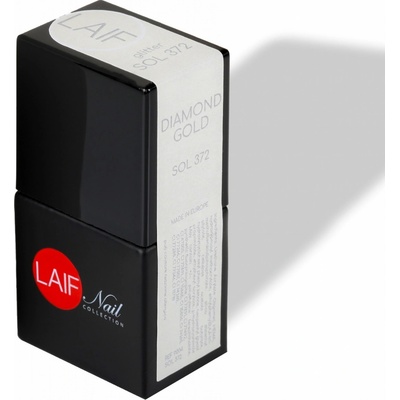 Laif Gel lak zlatý SOL 372 Diamond Gold 10 ml
