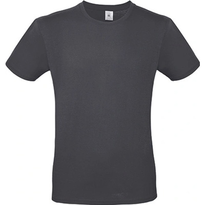 B&C pánske tričko TU01T dark grey solid