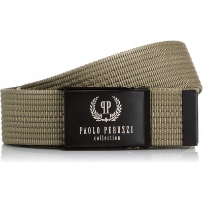 Paolo Peruzzi Zelený pánský pásek muž