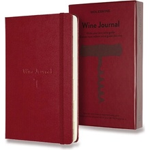 Moleskine Zápisník Passion Wine Journal tvrdé dosky A5 vínový