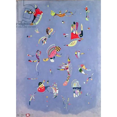 Obrazy - Kandinsky, Wassily: Sky Blue - reprodukce obrazu