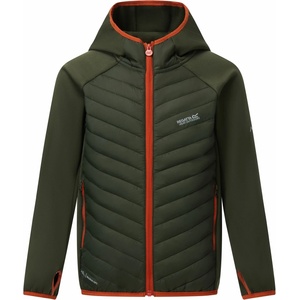 Regatta Детско поларено яке Regatta Kid's Junior Andreson Hybrid Hybrid jacket - Dark Khaki - размер 7-8 Years (703-7785-1218)