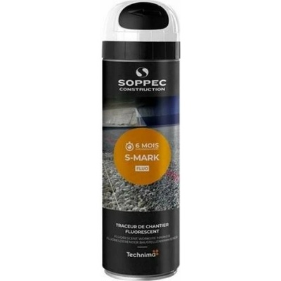 PILEX SOPPEC Značkovací sprej S-MARK fluorescentný 500 ml biela