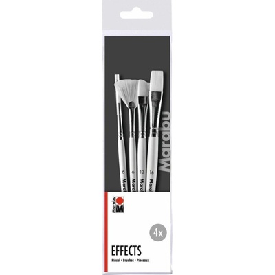 Marabu Sada štětců Effects 4 ks