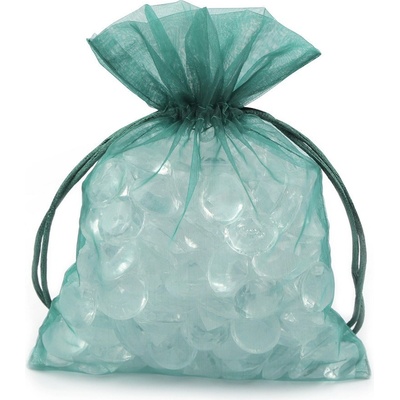 Prima-obchod Dárkový pytlík 13x18 cm organza, barva 16 (19) zelená tmavá