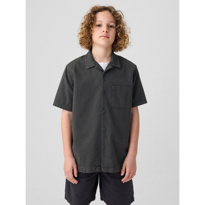 GAP Бебешка риза GAP GAP | Siv | Момчешки | 104-110