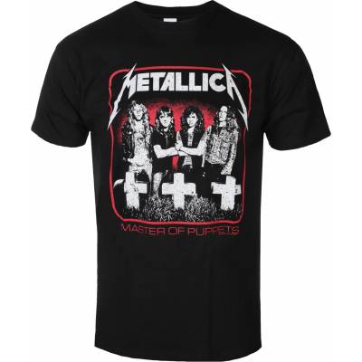 ROCK OFF мъжка тениска Metallica - Vintage MOP Photo - Черен - METTS60MB